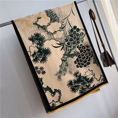 Thick Cashmere Scarf for Women Print Pashmina Shawl and Wrap