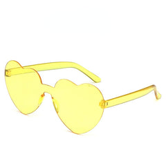 Heart Shaped Diffraction Sunglasses