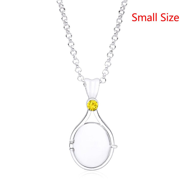 Nerissa Crystal Mermaid Shell Locket Necklace