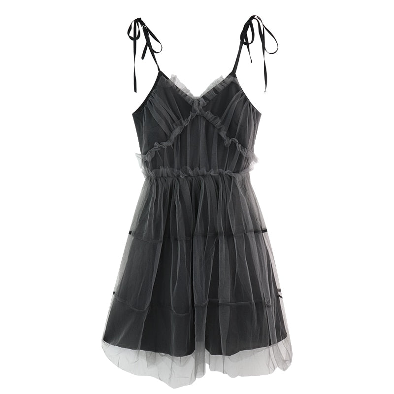 Luna Noir Tulle Fairy Dress