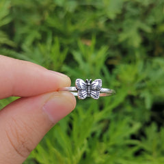 Gothic Geometric Mushroom Ring