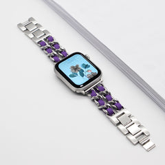 Strap For Apple Watch Band chain Bracelet Steel for iWatch