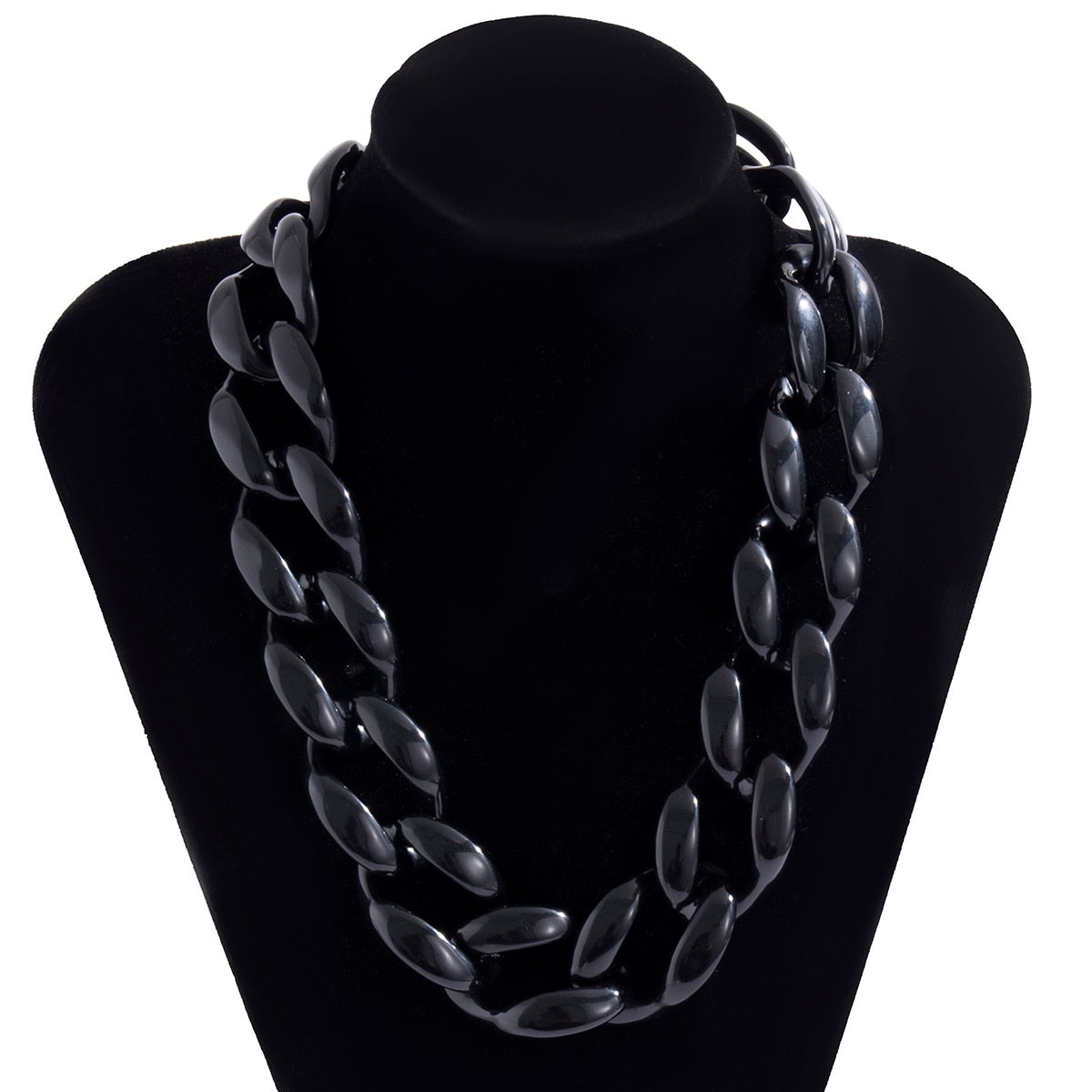 Zaria Oversized Chunky Link Choker Collection