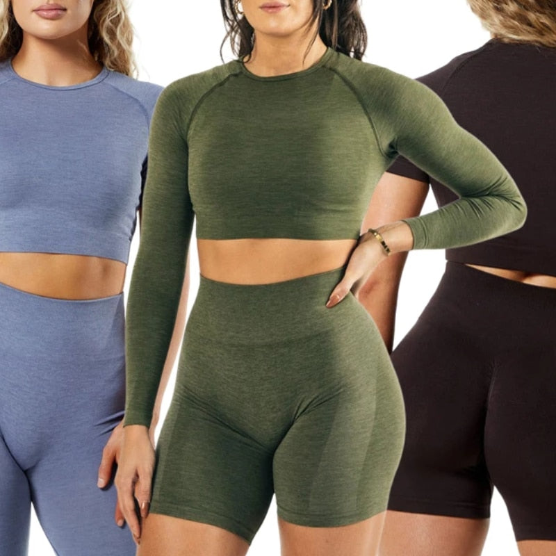 Yassmine Seamless Workout Gym Set