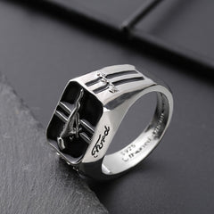 Fashion Creative Mustang Racing Men&#39;s  Ring Domineering Punk Party Jewelry Rock Friends Gift  Wholesale