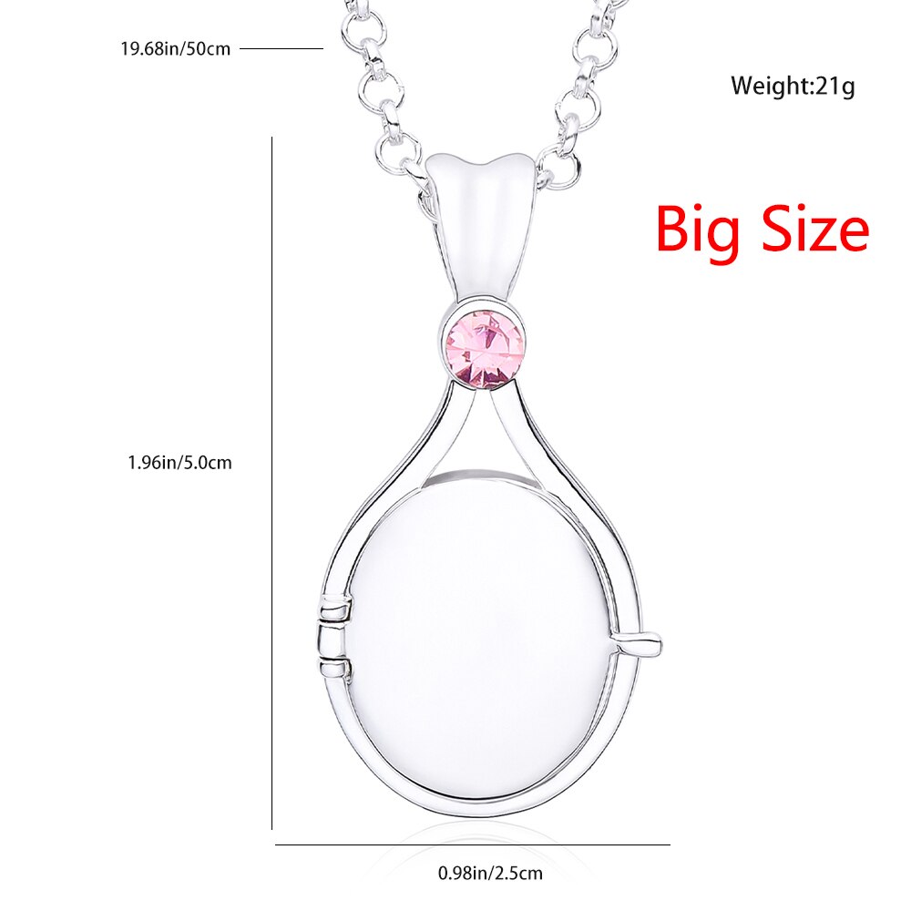 Nerissa Crystal Mermaid Shell Locket Necklace
