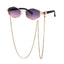 Zora Polygon Chain Sunglasses