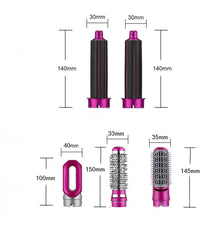 5 in 1 Hair Dryer Heat Comb Hair Curler Professional Iron Hair Straightener Styling Tool Hair Dryer Combination Kit