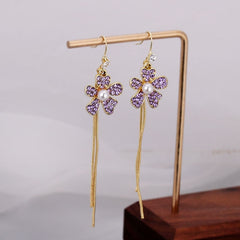 Long Tassel Earrings 2022 New Simple Women&#39;s Earrings Korean Version Long Elegant and Delicate Fashion Accessories Jewelry