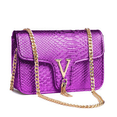 Luxury Crocodile Bags Leather Chain Crossbody/Shoulder Purse