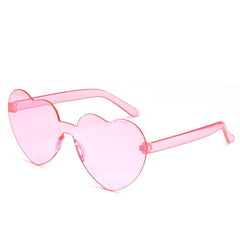 Heart Shaped Diffraction Sunglasses