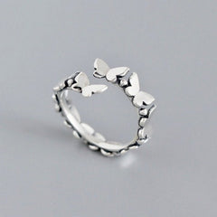 Vintage Lucky Koi Fish Cyprinoid Open Ring
