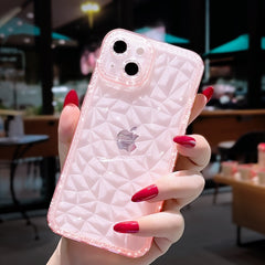 Crystal Glitter Diamond Pattern Phone Case For iPhone