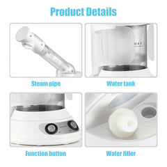 Face Vaporizer Vapour Hot Mist Vaporizador Facial Steamer