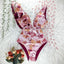 Marbella Ruffle Deep-V Swimsuit One-piece