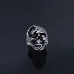Gothic Geometric Mushroom Ring