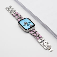 Strap For Apple Watch Band chain Bracelet Steel for iWatch