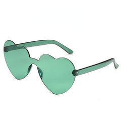 Heart Shaped Diffraction Sunglasses