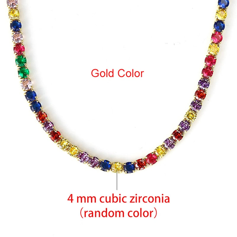 Riviera Iced CZ Tennis Choker Collection