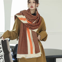 Thick Cashmere Scarf for Women Print Pashmina Shawl and Wrap
