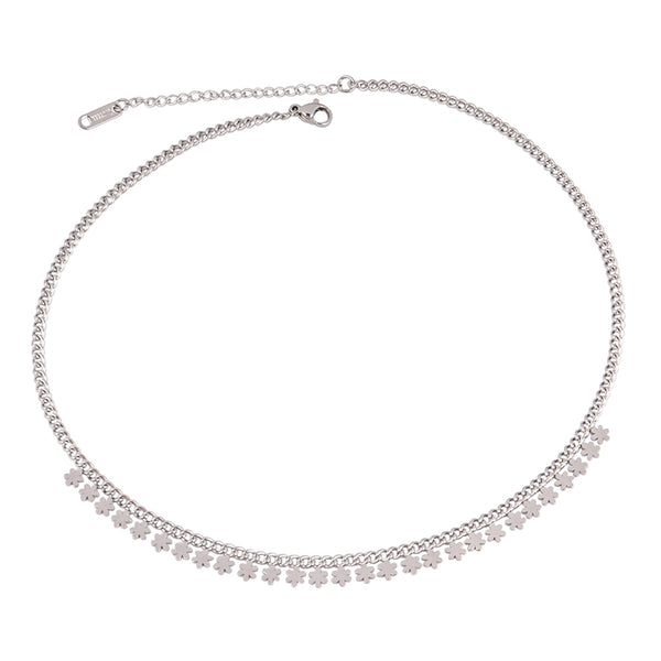 Solene Geometric Pendant Choker Collection