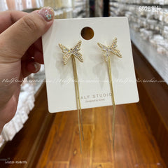 Long Tassel Earrings 2022 New Simple Women&#39;s Earrings Korean Version Long Elegant and Delicate Fashion Accessories Jewelry