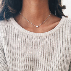 Simple Crystal Geometric Gold Color Pendant Necklace Set for Women Charms Fashion Square Rhinestone Female Vintage Jewelry 2022