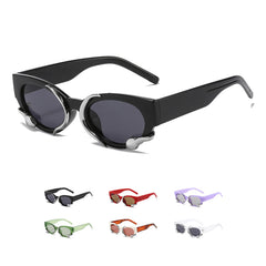 Steampunk Snake Rectangle Sunglasses