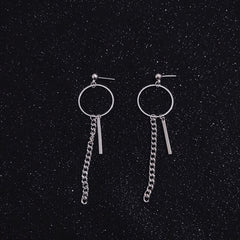 Hip Hop Korean Fashion Cross Earrings For Women Grunge Cross Ear Earrings серьги кресты Skeleton Crochet Punk Earrings Wholesale