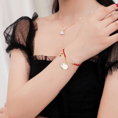Chinese Style Lovely Rabbit Bracelet For Women Girl Festival High Value Gift Tiger Stone Link Chain Bracelet Jewelry Accessories