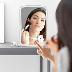 LED Makeup Mirror Touch Screen 3 Light Portable
