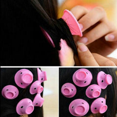 Soft Rubber Hair Care Rollers Silicone Hair Curler