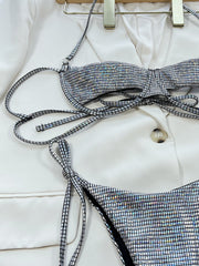 Melissa's Glitzy Beach Babe Bikini Set