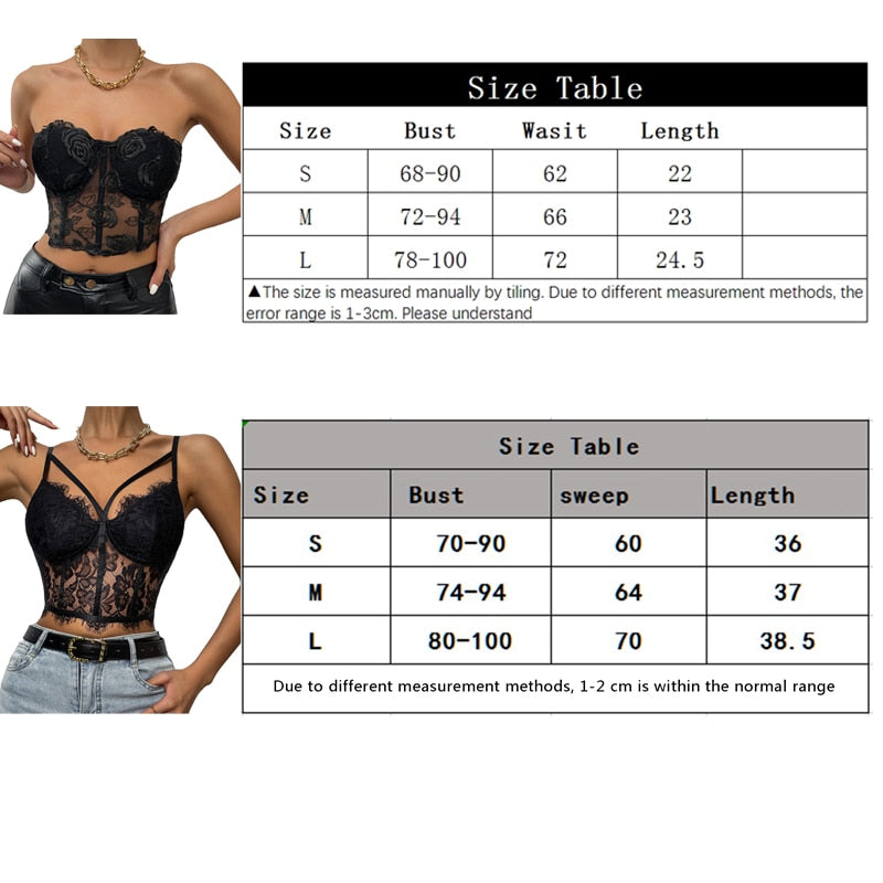Women's Tube Top Camisole Adult Solid Color Lace Hollow-Out Sleeveless Backless Spaghetti Strap Crop Tops Summer Camis