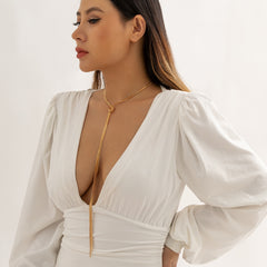 Sexy Adjustable Snake Bone Necklace