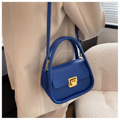 Pu Leather Crossbody Bag Small Flap Messenger Bag Handbags
