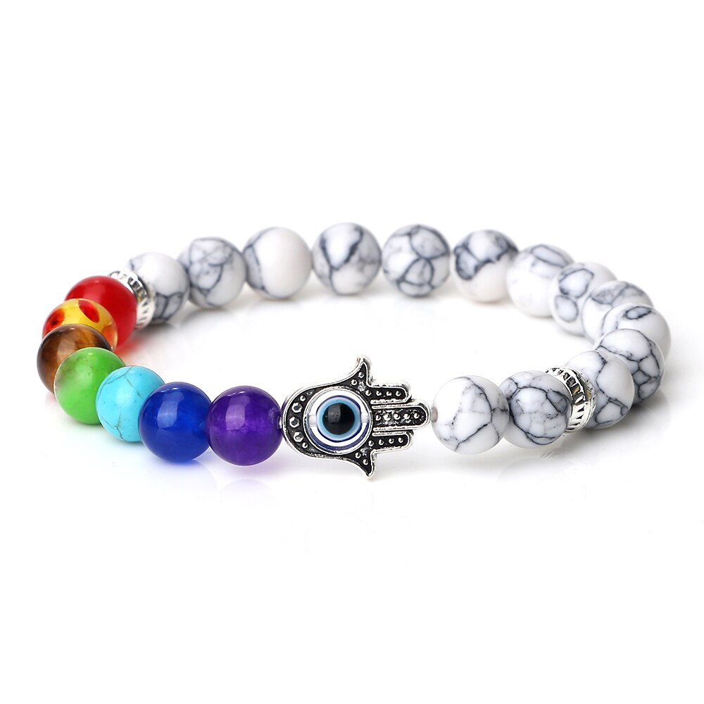 Orion Natural Stone Beaded Bracelet