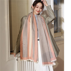 Thick Cashmere Scarf for Women Print Pashmina Shawl and Wrap