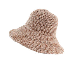 Foldable Wide Brim Floppy Girls Straw hat