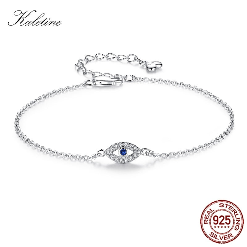 Nazar 925 Sterling Silver Evil Eye Bracelet