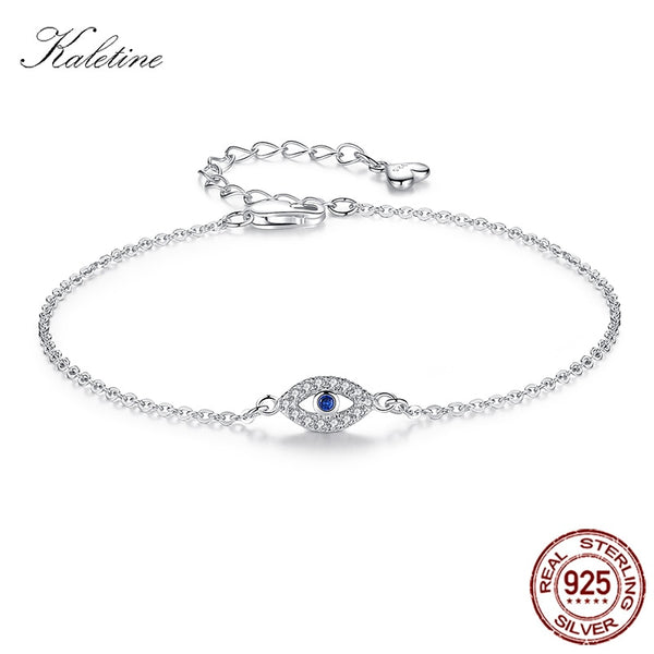 Nazar 925 Sterling Silver Evil Eye Bracelet