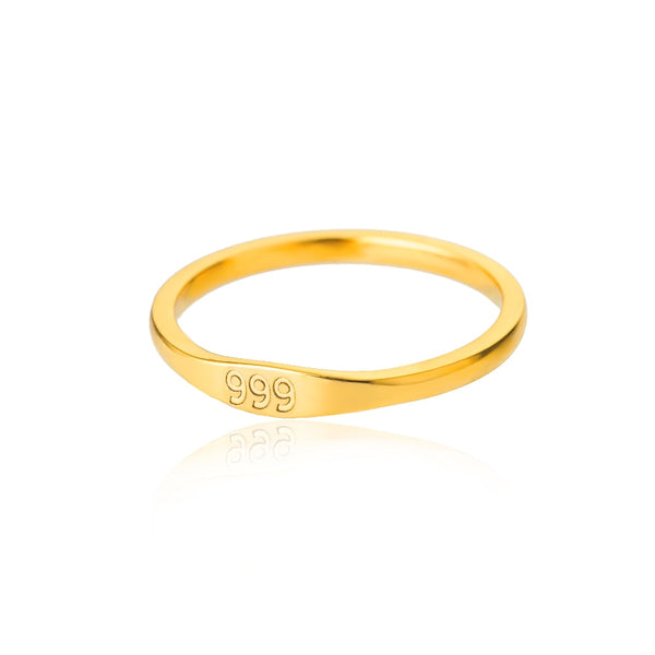 Astra Angel Number Stainless Steel Ring Collection