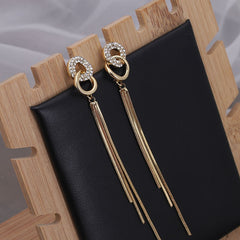 Long Tassel Earrings 2022 New Simple Women&#39;s Earrings Korean Version Long Elegant and Delicate Fashion Accessories Jewelry