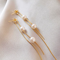 Long Tassel Earrings 2022 New Simple Women&#39;s Earrings Korean Version Long Elegant and Delicate Fashion Accessories Jewelry