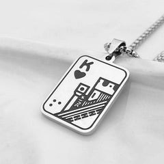 2023 Hip Hop Titanium Steel Killer Cat Necklace For Women Men Cute Punk Retro Doodle Black Cat Pendant Chain New Jewelry Gift