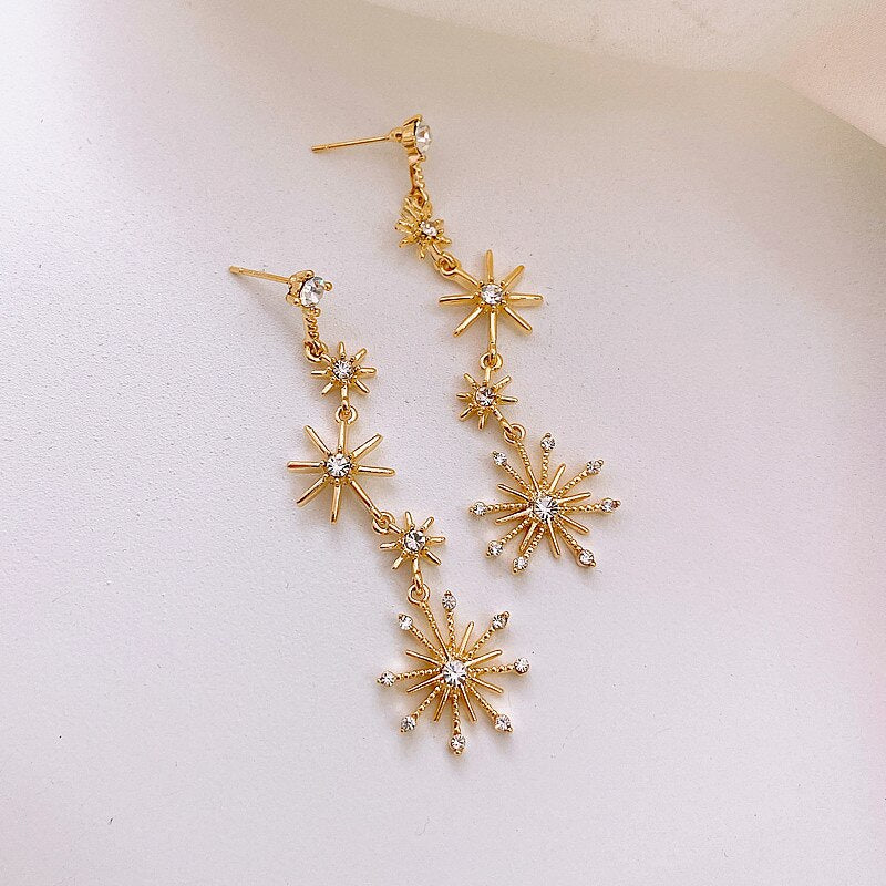 Lucinda's Sparkling Statement Earrings