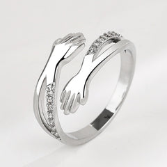 Bella's Zircon Hug Rings: A Perfect Gift for the Perfect Hug