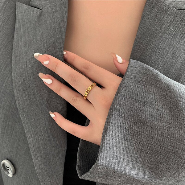 Maria Miami Cuban Link Statement Ring