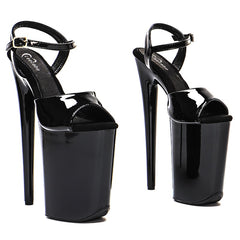 Pu upper fish mouth High Heels Sandals Pole Dance shoes