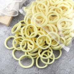 50PCS/Set Basic Hair Bands Simple Solid Colors Elastic Headband Hair Ties
